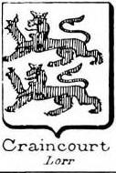 Craincourt Coat of Arms / Family Crest 0