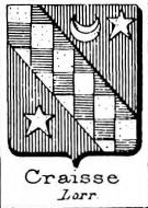 Craisse Coat of Arms / Family Crest 0