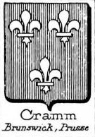 Cramm Coat of Arms / Family Crest 1