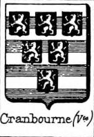 Cranbourne Coat of Arms / Family Crest 0