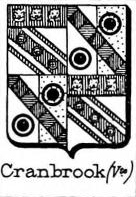 Cranbrook Coat of Arms / Family Crest 0