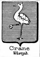 Crane Coat of Arms / Family Crest 1