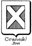 Crane Coat of Arms / Family Crest 7