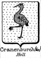 Cranenburch Coat of Arms / Family Crest 0