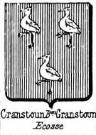 Cranstoun Coat of Arms / Family Crest 0