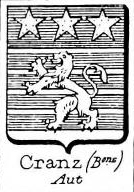 Cranz Coat of Arms / Family Crest 1