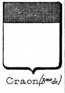 Craon Coat of Arms / Family Crest 2
