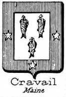 Cravail Coat of Arms / Family Crest 0