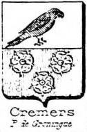 Cremers Coat of Arms / Family Crest 0