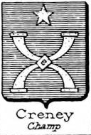 Creney Coat of Arms / Family Crest 0