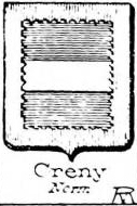 Creny Coat of Arms / Family Crest 0