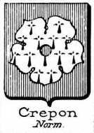 Crepon Coat of Arms / Family Crest 0