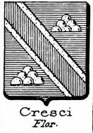 Cresci Coat of Arms / Family Crest 1