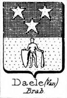 Daele Coat of Arms / Family Crest 1