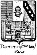 Damme Coat of Arms / Family Crest 9