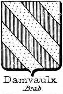 Damvaulx Coat of Arms / Family Crest 0