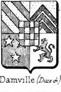 Damville Coat of Arms / Family Crest 0