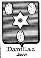 Danillac Coat of Arms / Family Crest 0