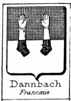 Dannbach Coat of Arms / Family Crest 0