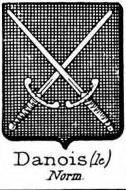 Danois Coat of Arms / Family Crest 0