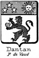 Dantan Coat of Arms / Family Crest 0