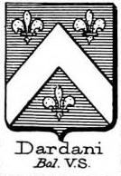 Dardani Coat of Arms / Family Crest 1
