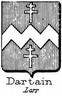 Dartain Coat of Arms / Family Crest 0