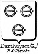 Darthuysen Coat of Arms / Family Crest 0