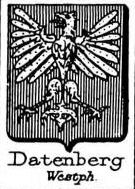 Datenberg Coat of Arms / Family Crest 0