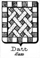 Datt Coat of Arms / Family Crest 1