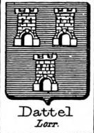 Dattel Coat of Arms / Family Crest 0