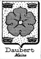 Daubert Coat of Arms / Family Crest 0