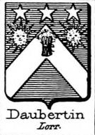 Daubertin Coat of Arms / Family Crest 0