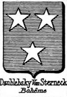 Daublebsky Coat of Arms / Family Crest 1