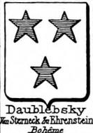 Daublebsky Coat of Arms / Family Crest 2