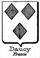 Daucy Coat of Arms / Family Crest 0