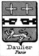 Daulier Coat of Arms / Family Crest 0