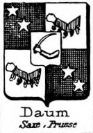Daum Coat of Arms / Family Crest 2