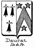 Daurat Coat of Arms / Family Crest 0