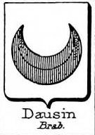 Dausin Coat of Arms / Family Crest 0