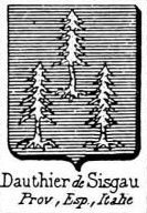 Dauthier Coat of Arms / Family Crest 0