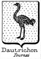 Dautrichon Coat of Arms / Family Crest 0