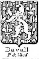 Davall Coat of Arms / Family Crest 1
