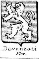 Davanzati Coat of Arms / Family Crest 0