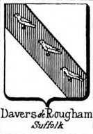 Davers Coat of Arms / Family Crest 0