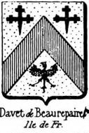 Davet Coat of Arms / Family Crest 1