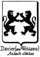 Davier Coat of Arms / Family Crest 1