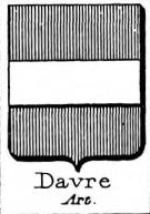 Davre Coat of Arms / Family Crest 0
