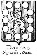 Dayrac Coat of Arms / Family Crest 0