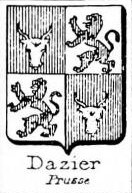 Dazier Coat of Arms / Family Crest 0
